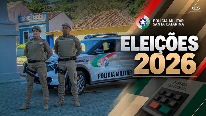 Segurança das Eleições 2026 terá operação especial da PM em SC