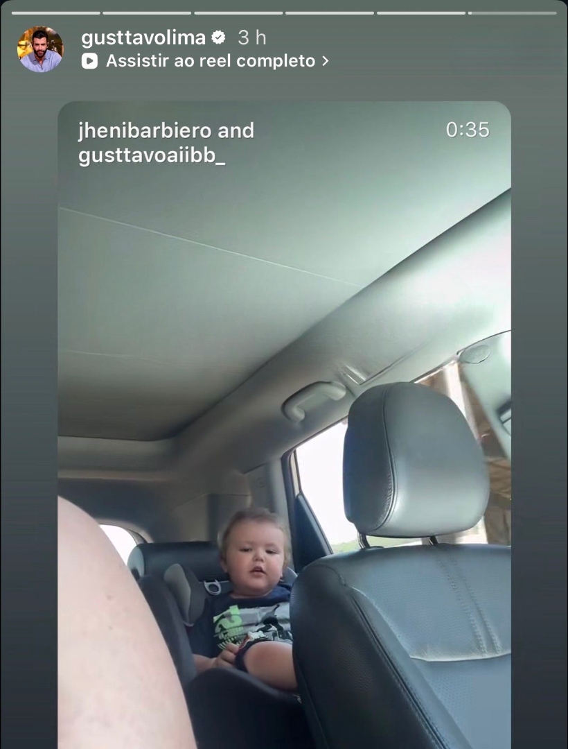 Gusttavo Lima compartilha vídeo de criança de Palmitos cantando sua música