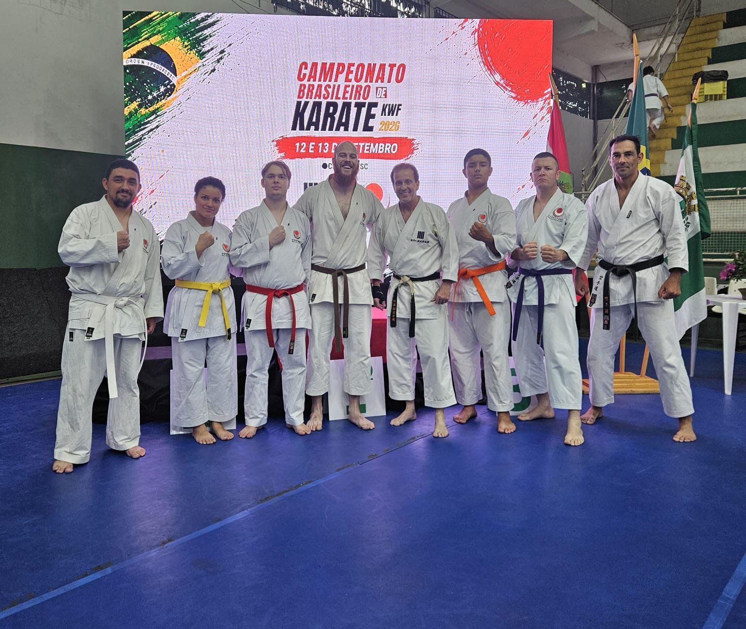 Dojo de Pinhalzinho participa do Campeonato Brasileiro de Karatê Shotokan KWF 2026