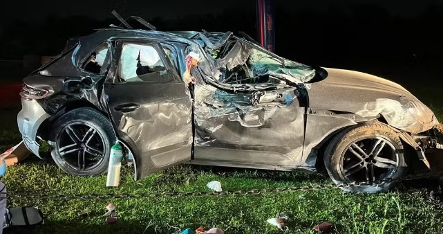 Empresária não resiste em colisão envolvendo Porsche