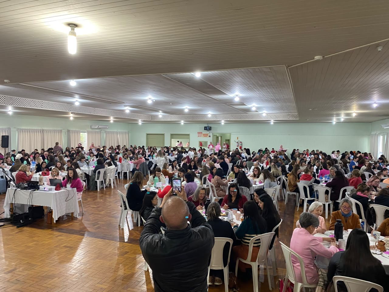 Chá Bingo da Rede Feminina bate recorde de participação em Pinhalzinho