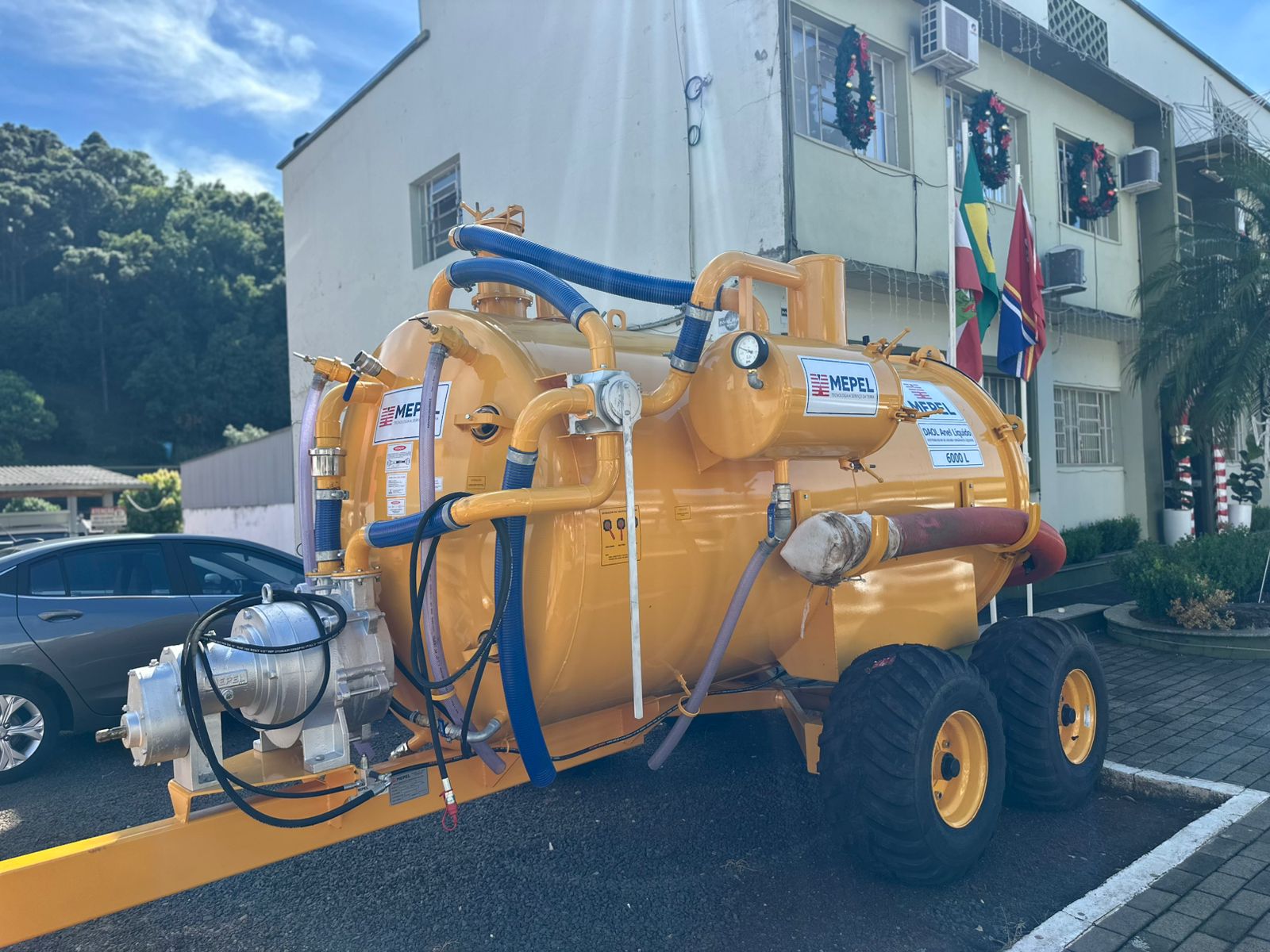Modelo garante novo distribuidor líquido para reforçar a agricultura