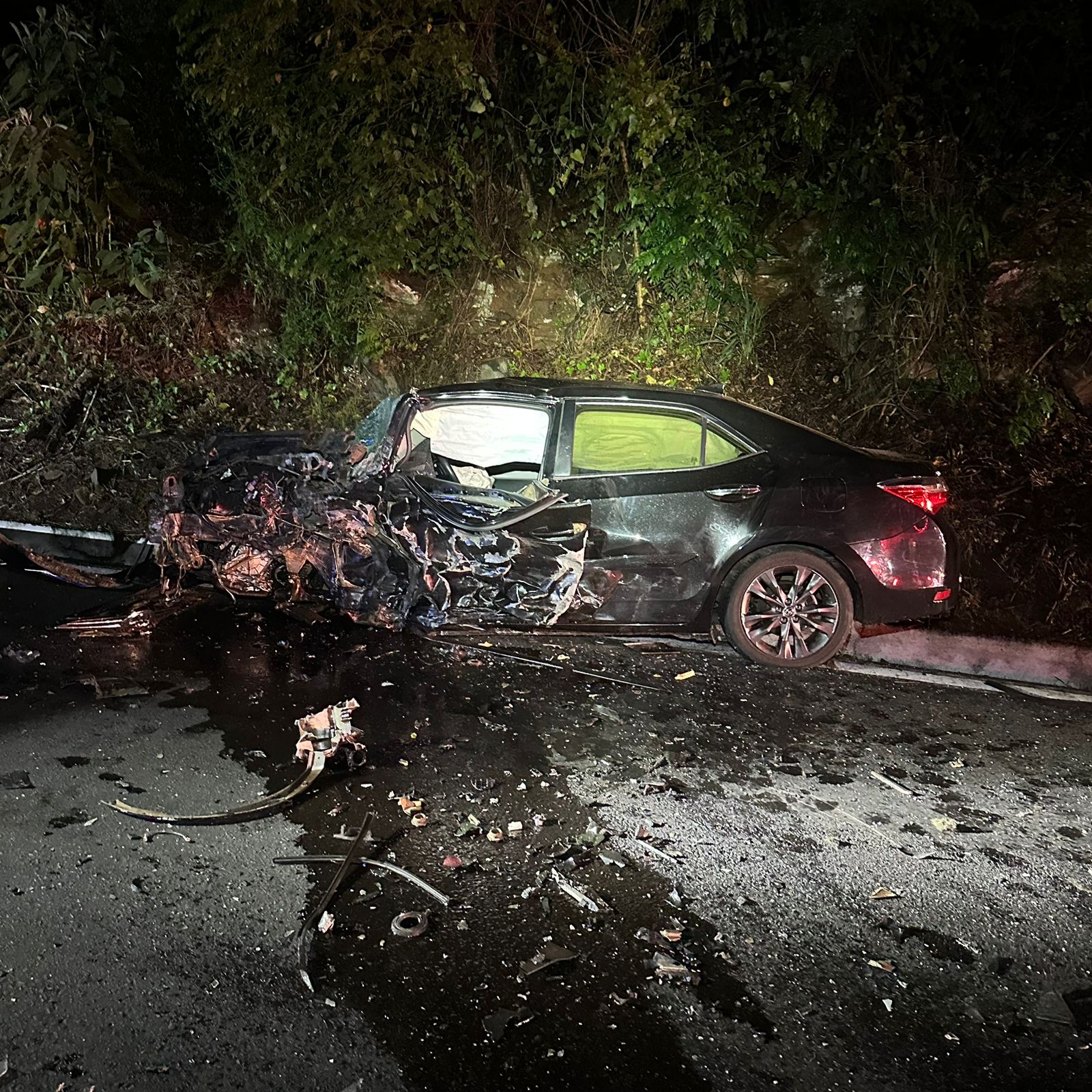 Batida violenta na BR-158 termina com jovem morto e cinco mulheres feridas