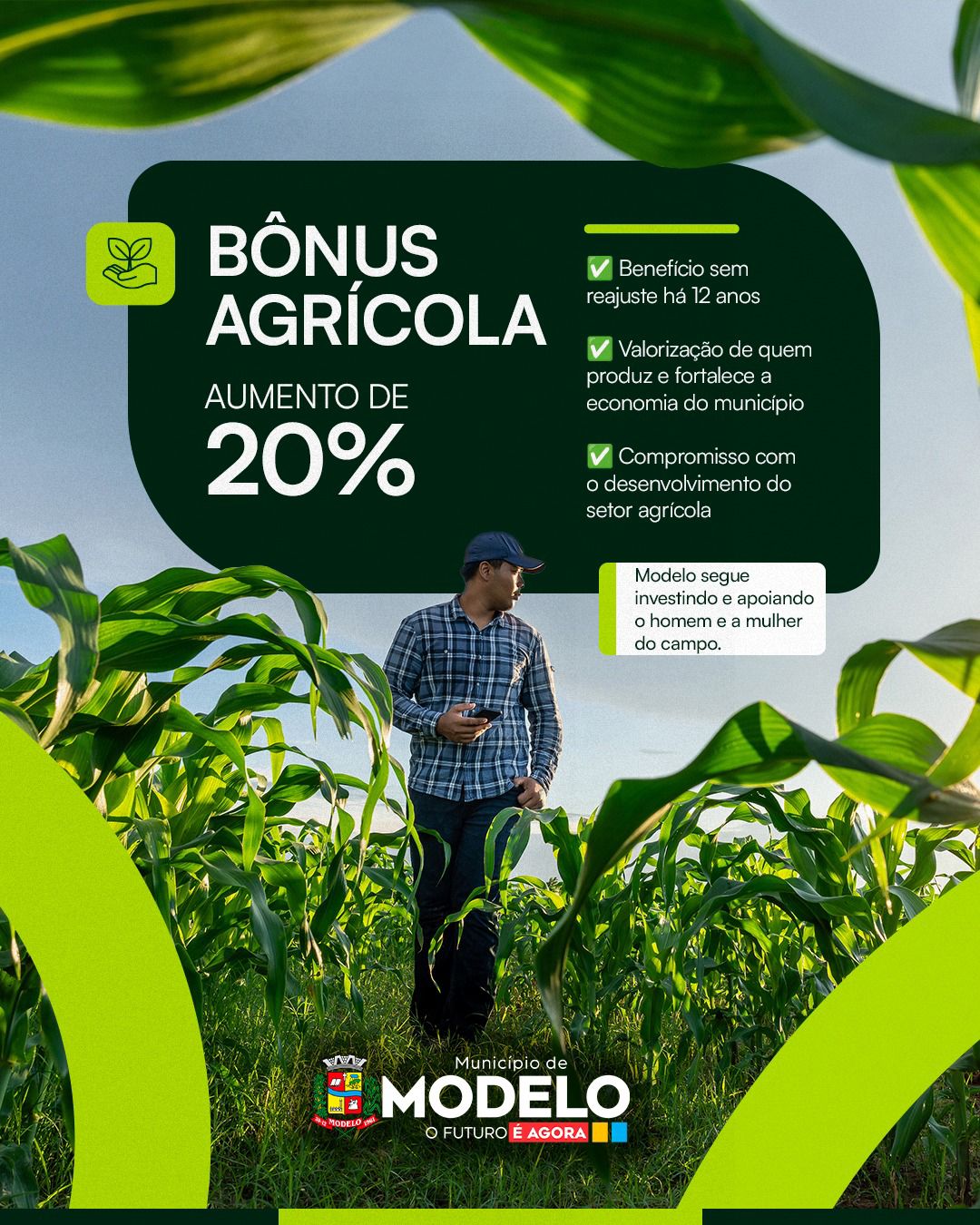 Modelo reajusta Bônus Fiscal em 20% e amplia incentivo aos produtores rurais