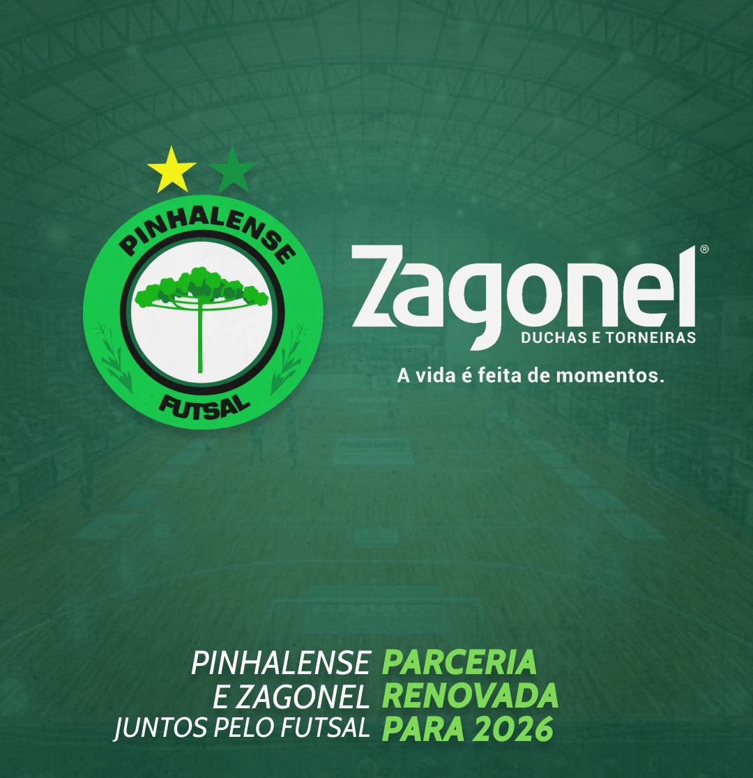Pinhalense Futsal renova parceria com a Zagonel