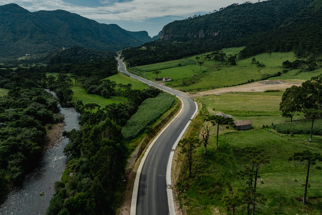 Programa Estrada Boa avança e recupera 90% das rodovias estaduais em Santa Catarina