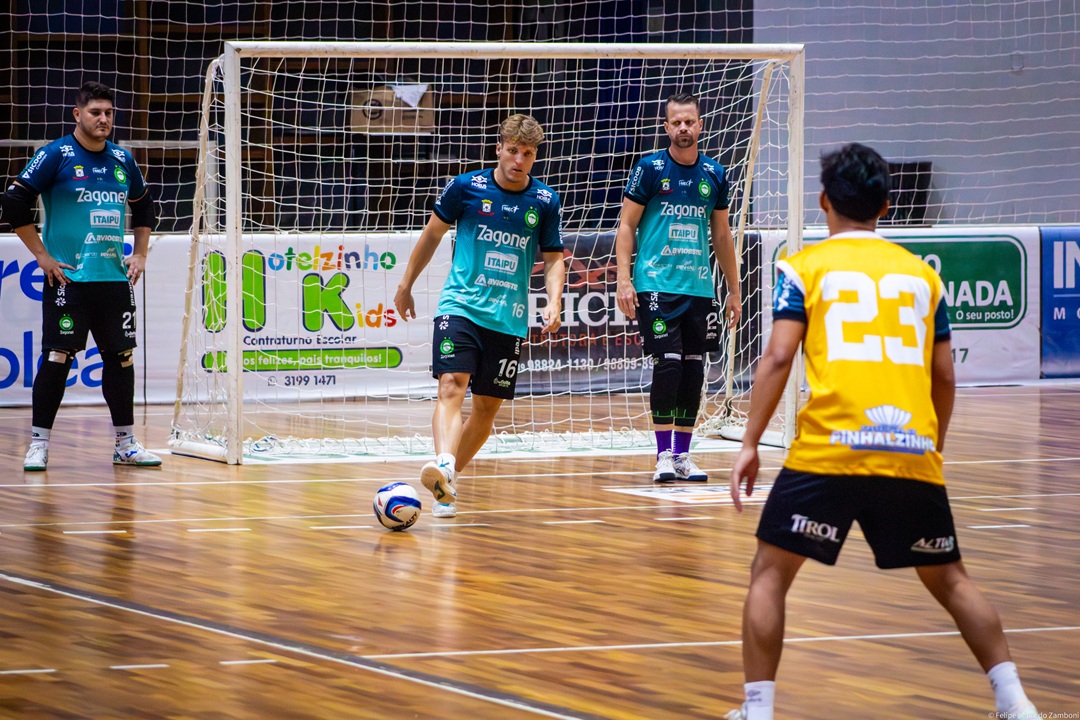 Pinhalense Futsal Zagonel estreia na Série Prata diante de adversário de peso fora de casa