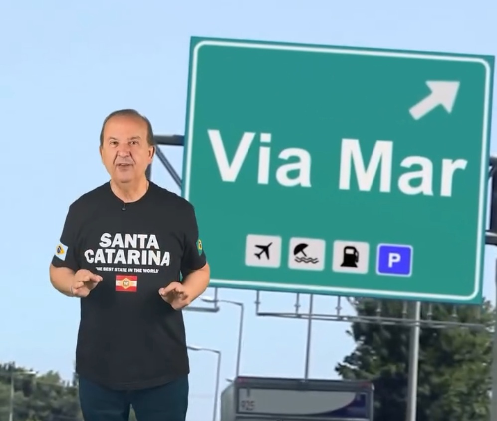 Via Mar promete revolução logística em SC com velocidade de até 120 km/h