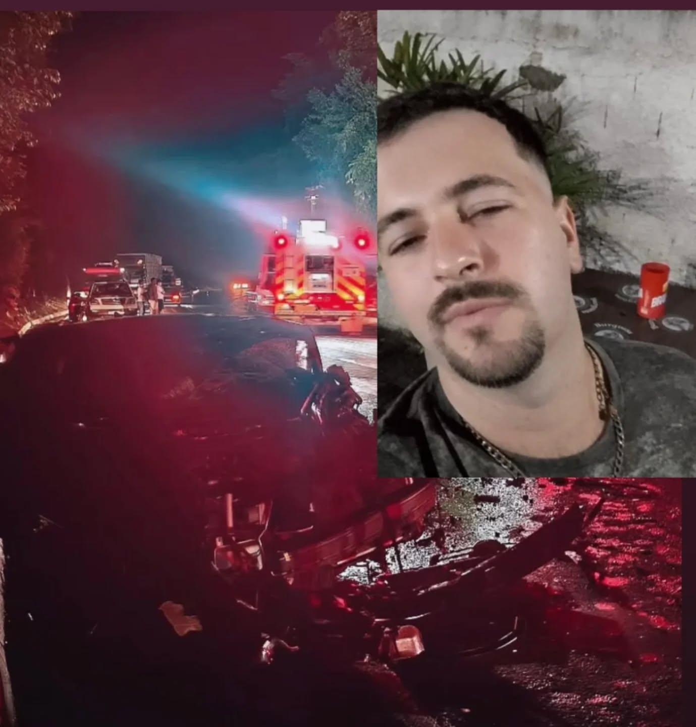 Identificado jovem que morreu em colisão frontal na BR-158, em Cunha Porã