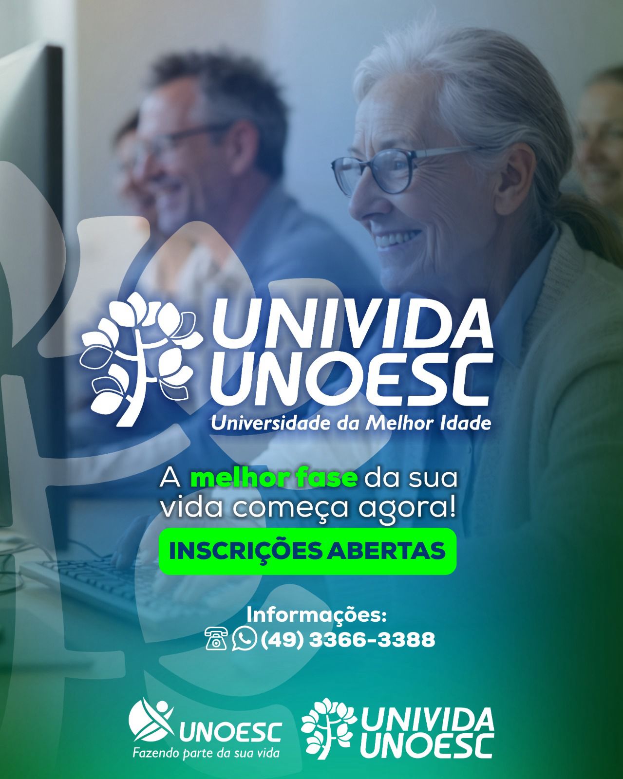 Univida da Unoesc Pinhalzinho abre inscrições para nova turma