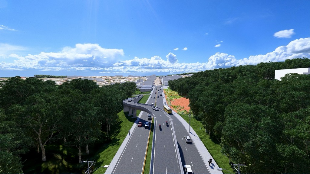 Obras de elevado muda trânsito no Oeste