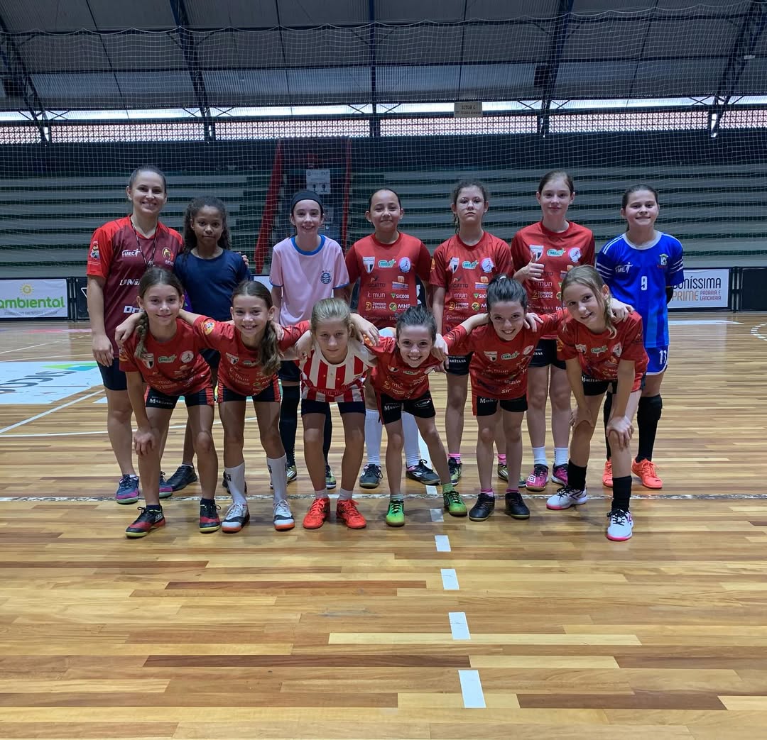 Pinhalense Apeff estreia na Liga Catarinense Sub-10 Feminina de Futsal