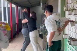 VÍDEO: Briga "fake" vira homenagem criativa a diretora