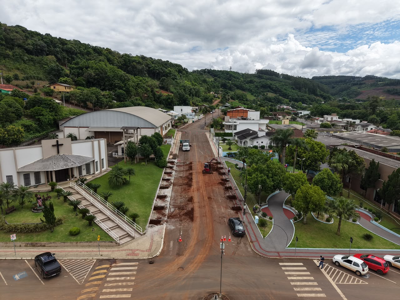 Sul Brasil inicia construção de Rua Coberta com investimento de R$ 489 mil