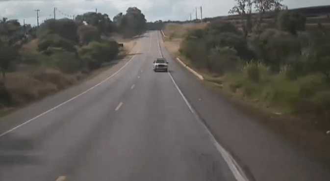 PRF usa imagens de carreta para localizar e prender condutor