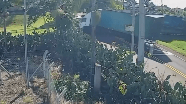 Colisão fatal envolve trem e mata caminhoneiro da região