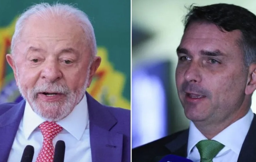 Lula amplia vantagem sobre Flávio Bolsonaro em nova pesquisa Quaest para a Presidência