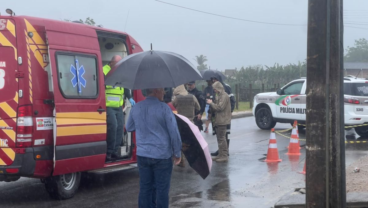 Série de ocorrências termina com homem morto em confronto com a PM em Tijucas