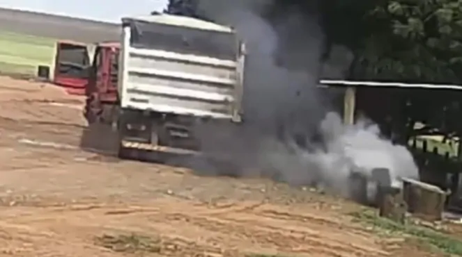 Explosão de pneu mata empregado rural de Nonoai