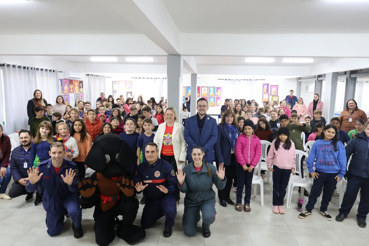 Bombeiro Mirim inicia nova turma em Maravilha e atende 240 estudantes da rede municipal