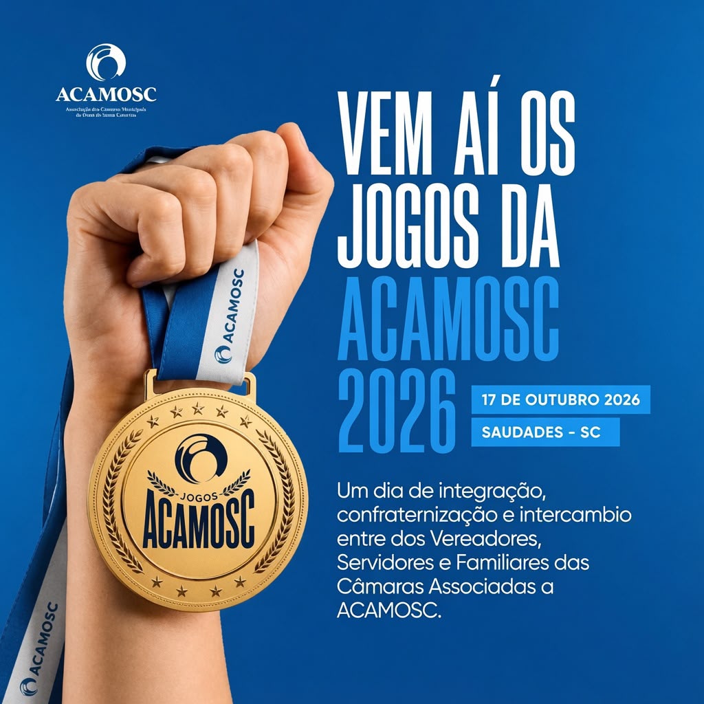 Jogos de Integração da ACAMOSC reúnem vereadores do Oeste neste sábado em Saudades