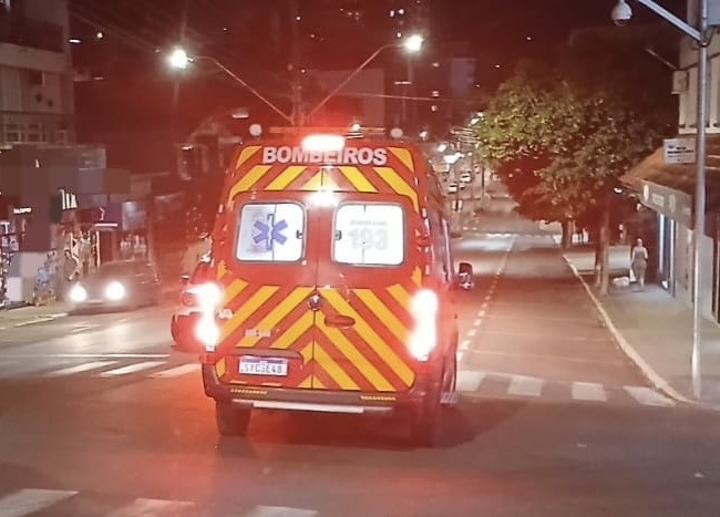 Morador sofre ferimento grave no abdômen em Pinhalzinho