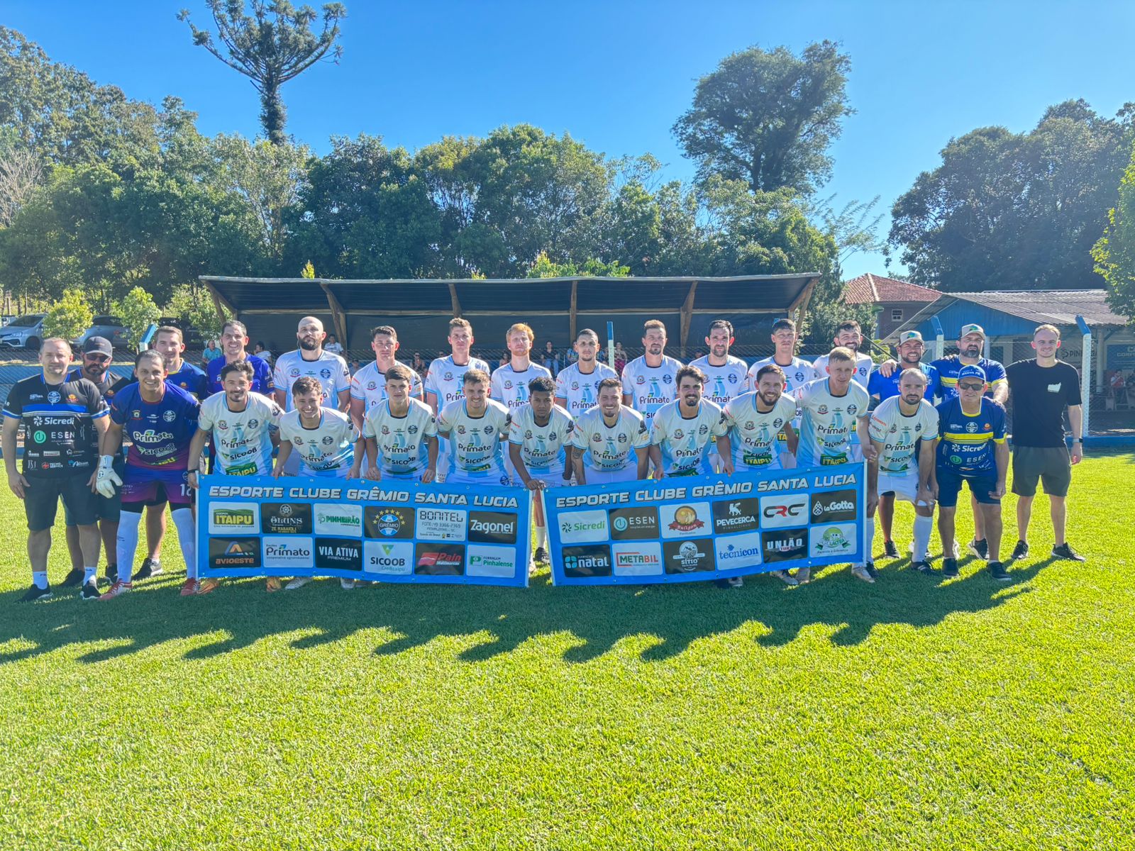 Grêmio Santa Lúcia sai na frente, mas cede empate em casa pelo Estadual