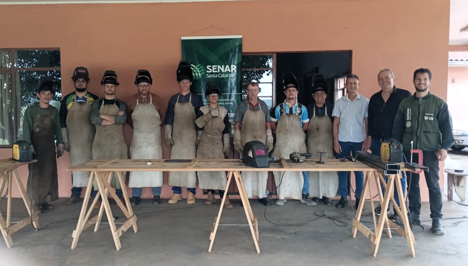Curso de soldador capacita agricultores e fortalece atividades no campo