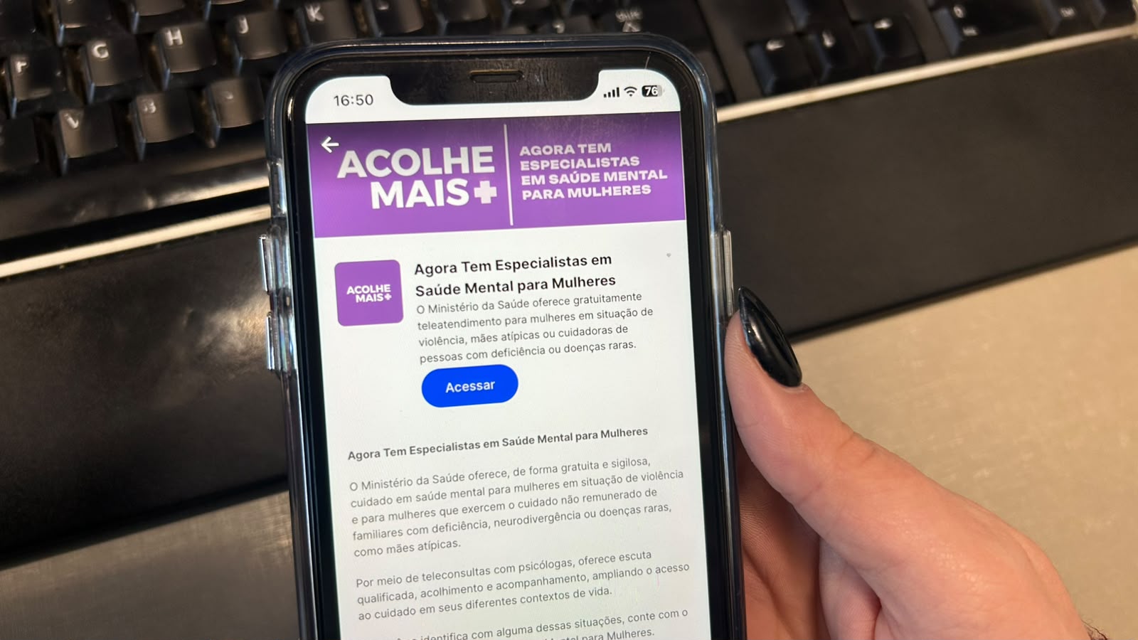 SUS amplia atendimento psicológico para mulheres em situação de violência e mães atípicas