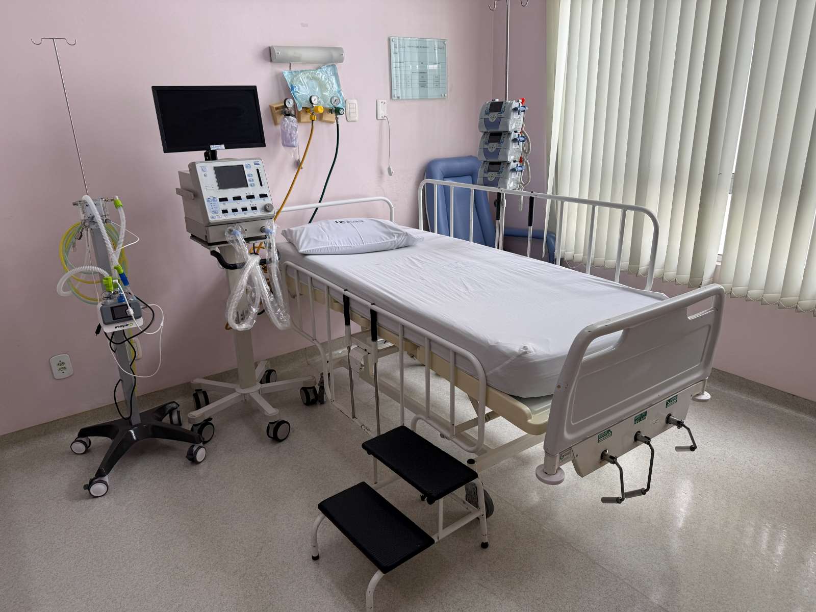 Hospital da Criança em Chapecó abre novos leitos pediátricos para casos respiratórios 