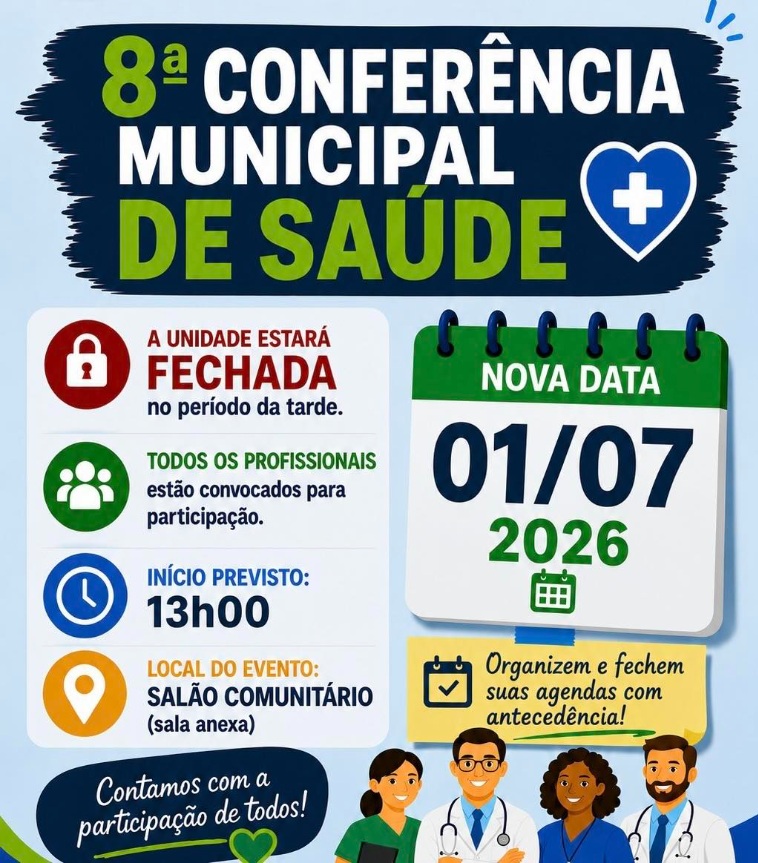 Comunidade é chamada a participar da construção das políticas de saúde em Nova Itaberaba