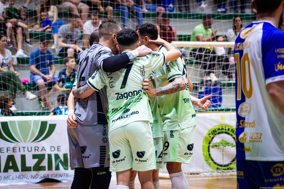 Pinhalense Futsal Zagonel quer repetir vitórias contra o Catanduvas e seguir na liderança