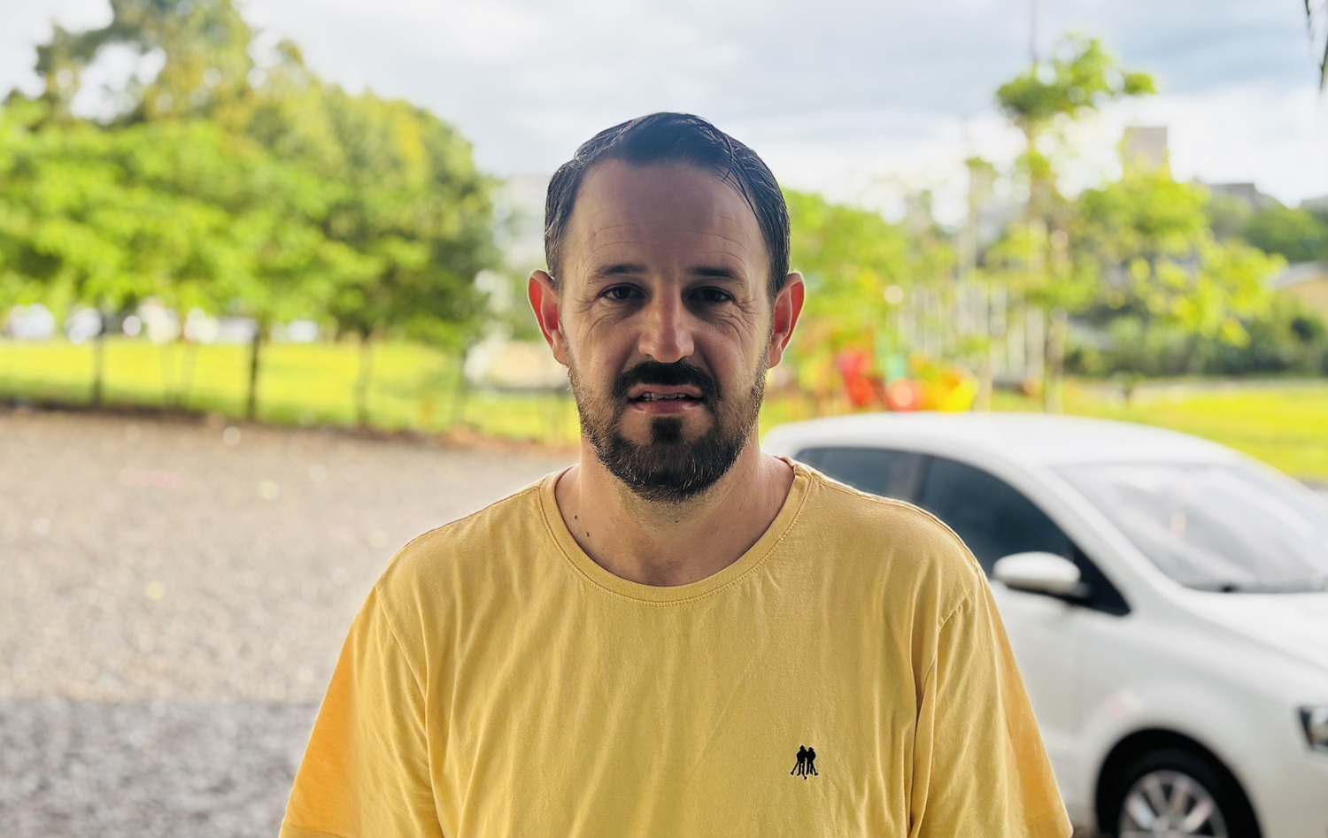 Comunidade se une para ajudar caminhoneiro de Pinhalzinho