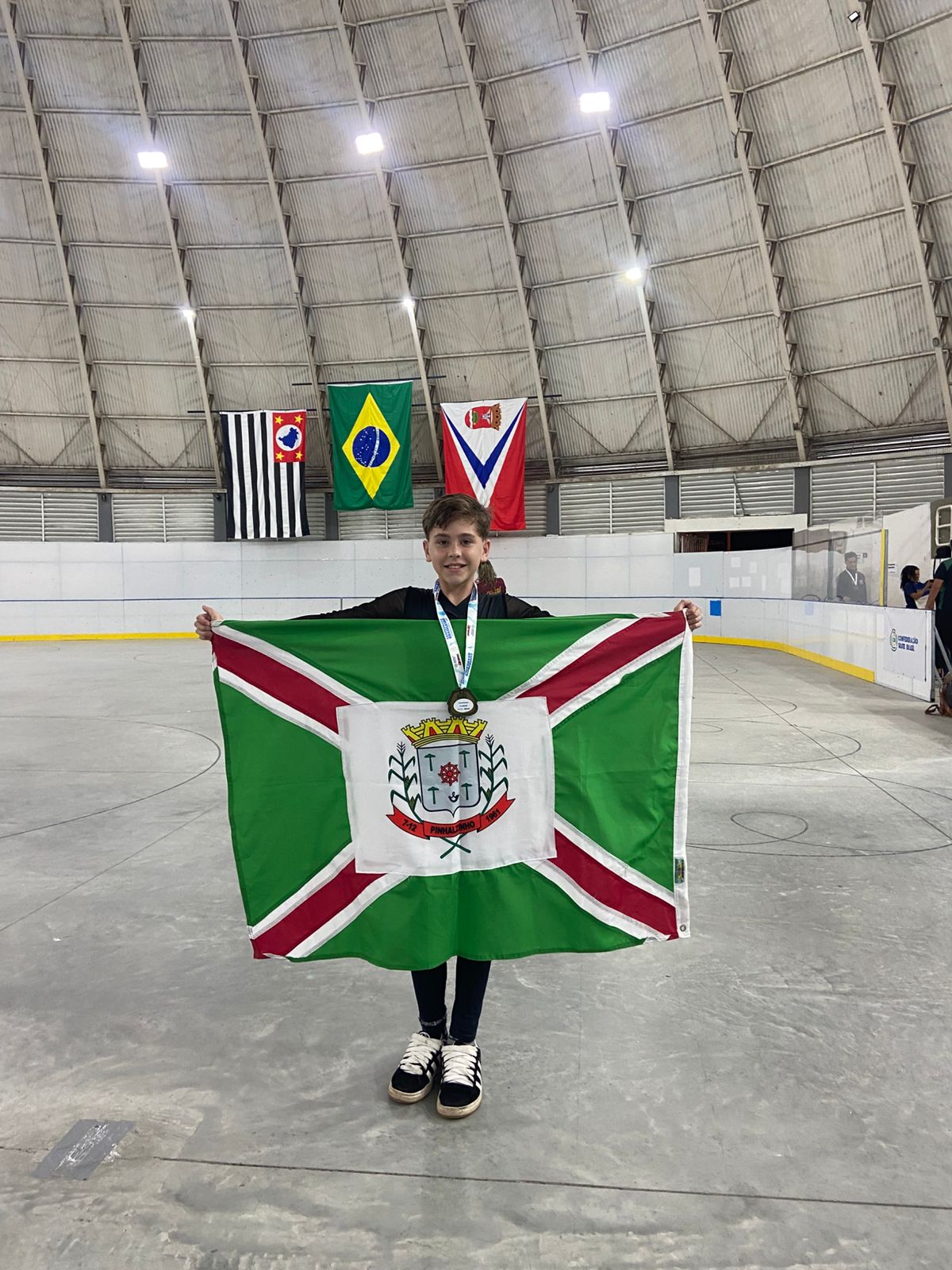 Pinhalzinho conquista resultados expressivos no Brasileiro de Patinação e garante atletas na seleção brasileira