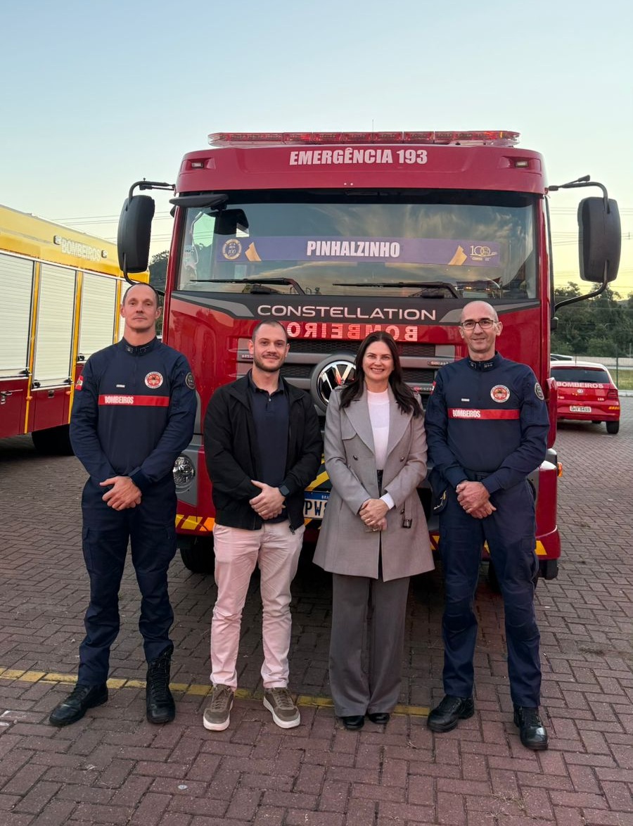 Corpo de Bombeiros de Pinhalzinho é contemplado com ABTR