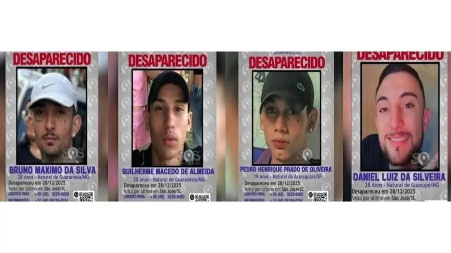Polícia Científica identifica jovens encontrados mortos em Biguaçu