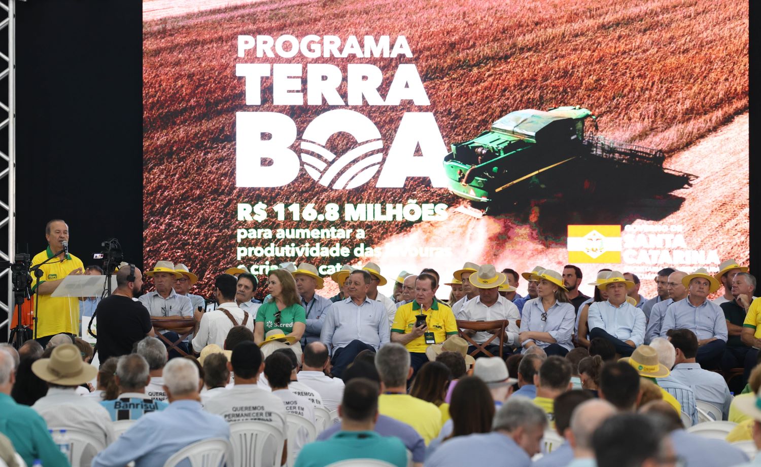 Programa Terra Boa 2026 será lançado em Pinhalzinho durante o Itaipu Rural Show