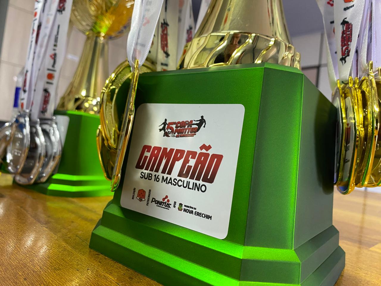 Finais da Copa Ponttus movimentam Nova Erechim e revelam campeões da 5ª edição