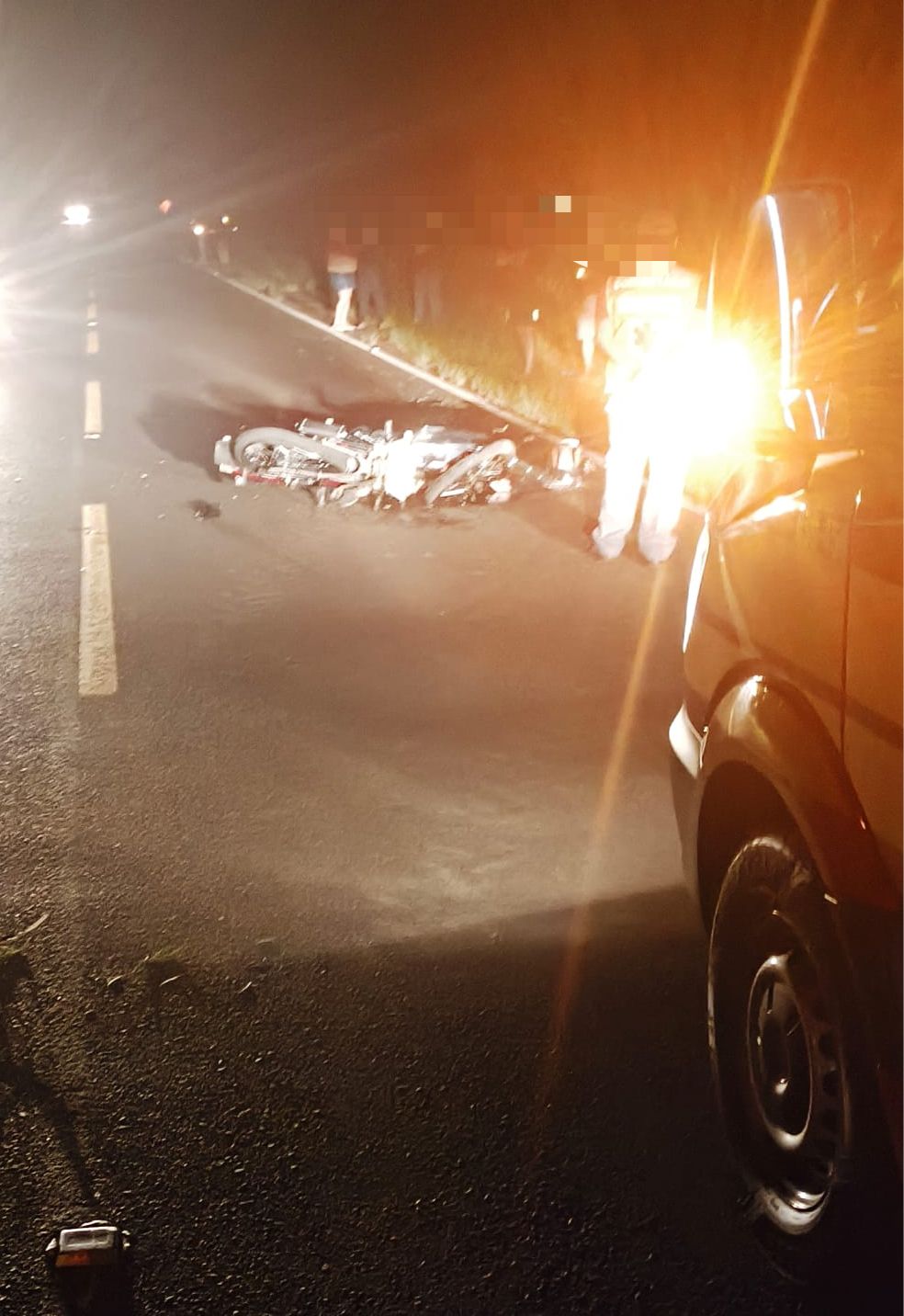 Homem de 24 anos morre após acidente na rodovia SC-163