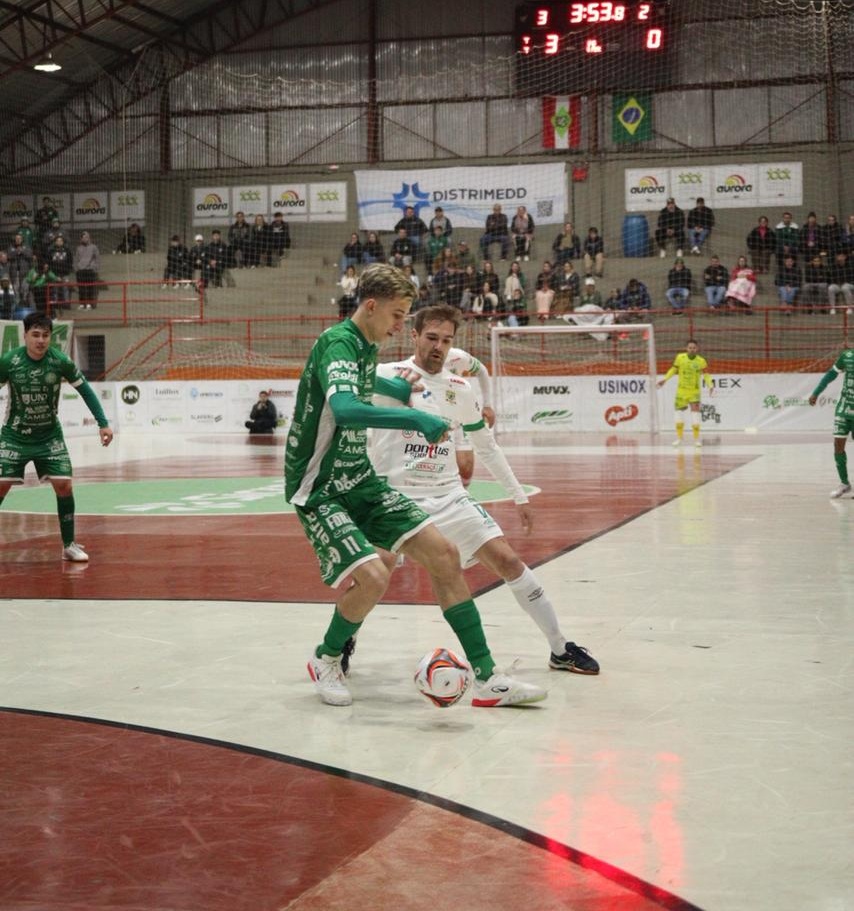 ADAF Saudades é derrotada pela Chape Futsal na Copa SC 