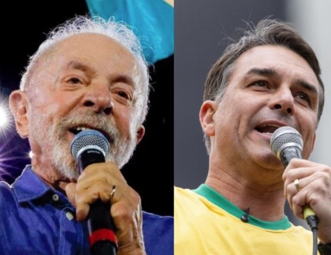 Lula e Flávio Bolsonaro disputarão o segundo turno para presidente