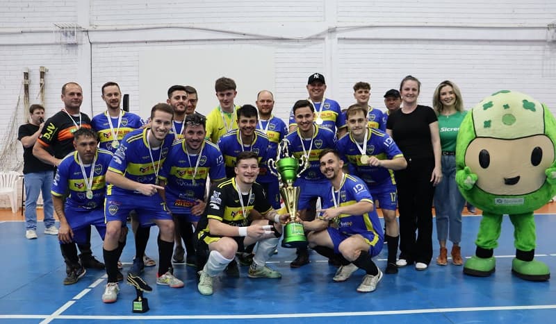 Municipal de Futsal 2025 coroa campeões em quatro categorias