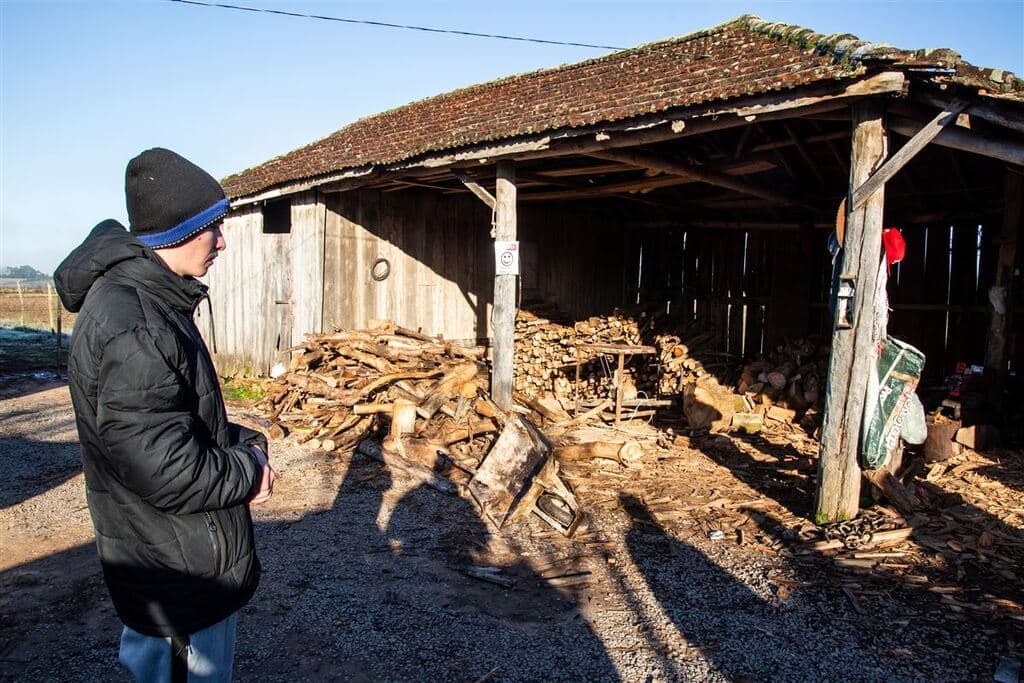 Morte de produtor rural que cortava lenha comove comunidade