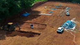 Obras do Casa Catarina avançam e adesão ao programa já chega a 75% do estado (Foto: Prefeitura de Caibi)