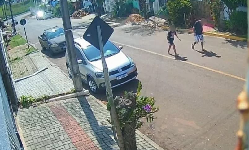 Suspeito usa lanche como isca para atrair menina a ir passear