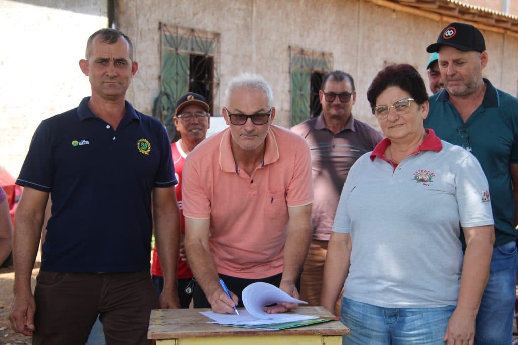 Prefeitura de União do Oeste tira mais uma obra importante do papel