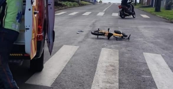 Menino de cinco anos fica gravamente ferido em Quilombo