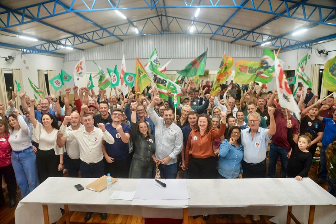Filiados do partido se reuniram na convenção na última sexta-feira (02) (Foto: Divulgação)