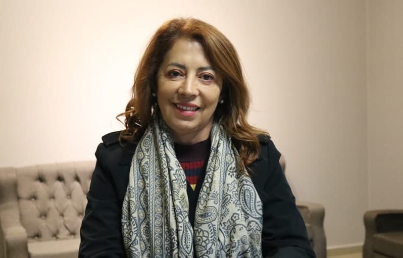 A advogada Maria Loiva de Andrade é a primeira mulher do Oeste a disputar o cargo no TRT (Foto: Gilmar Bortese)