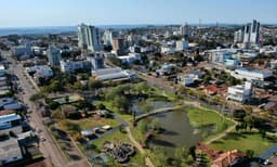 Prefeito Beltrame trás boas nóticias de Florianópolis para Pinhaliznho  (Foto: Divulgação )